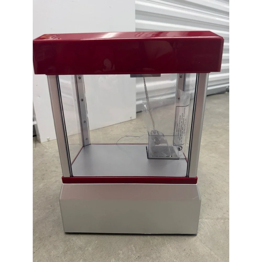 The Claw Toy Grabber Machine Red Silver Arcade Game Tabletop For Parts Repair